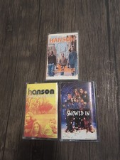 Hanson 3 Cassette Lot Boyband Snowed In, 3 Car Garage, Middle Of Nowhere Tested comprar usado  Enviando para Brazil