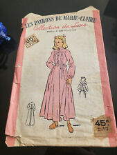 Patron ancien chemise d'occasion  Senozan