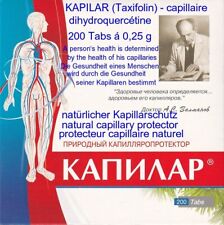 Usado, Kapilar - Taxifolin, Lärchenextrakt‎  (Dihydroquercetin) 200 Tabs á 0,25 g comprar usado  Enviando para Brazil