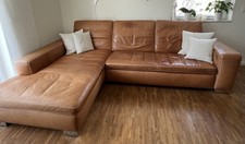 Ledercouch ledersofa cognac gebraucht kaufen  Niederkassel