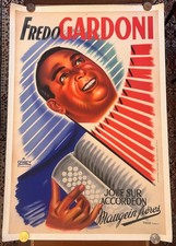 Ancienne affiche fredo d'occasion  Paris XV