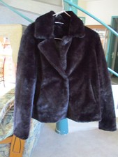 Manteau fourrure noir d'occasion  Bletterans