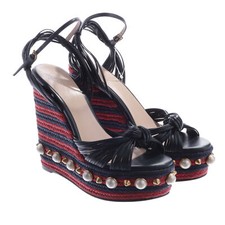 Wedges gucci mehrfarbig gebraucht kaufen  Hamburg
