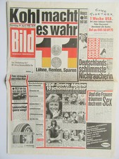 Bild zeitung 1990 gebraucht kaufen  Rimbach