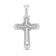 Sterling silver cross for sale  Los Angeles