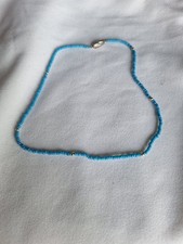 Apatit edelsteinkette 925er gebraucht kaufen  Mammendorf