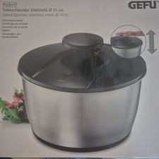 Gefu salatschleuder edelstahl gebraucht kaufen  Rauenberg