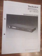 Bedienungsanleitung technics s gebraucht kaufen  Merzig