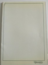 Brochure daimler 1983 d'occasion  France