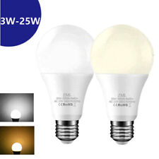 E27 Ampoule LED 3W 5W7W10W12W15W18W20W 25W Blanc froid Blanc chaud Globe 220V, usado comprar usado  Enviando para Brazil
