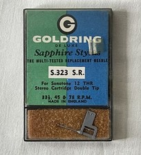 Goldring sapphire luxe for sale  COLCHESTER