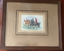 Tableau aquarelle chasse d'occasion  Reims