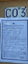 Targa originale visura usato  Aosta