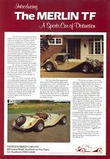 Merlin thoroughbred cars for sale  LEDBURY