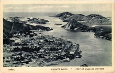 CPA Espírito Santo. Port et ville de Victoria BRASIL (621753), usado comprar usado  Enviando para Brazil