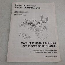Installation repair parts for sale  Iron River