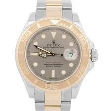 Relógio Rolex Yacht-Master 40 mm prata 18K dois tons ouro amarelo 18K aço 16623, usado comprar usado  Enviando para Brazil