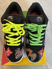 Nike SB Dunk Low Pro Neckface DQ4488-001 tamanho 10.5 usado uma vez ótimo estado comprar usado Nike SB Dunk Low Pro Neckface DQ4488-001 tamanho 10.5 usado uma vez ótimo estado comprar usado  Enviando para Brazil