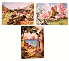 Cartoline vedute italiane usato  Roma