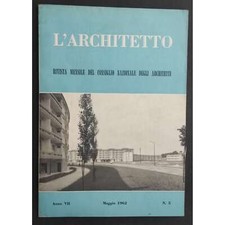 Rivista architetto n.5 usato  Alessandria