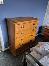 Rustic oak bedroom for sale  WIGSTON