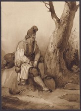 Rastreador Caminante Aquarell Dibujo 1834 comprar usado  Enviando para Brazil