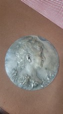 Plaque bronze medaillon d'occasion Plaque bronze medaillon d'occasion  Fabrègues