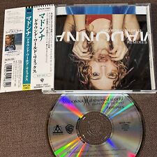 MADONNA Drowned World Remixes JAPAN 3-track 5" MAXI CD WPCR-1983 w/ OBI 1998 comprar usado  Enviando para Brazil