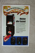 Galaga arcade flyer d'occasion  Expédié en Belgium