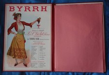 Ancien menu byrrh d'occasion  Saint-Génis-des-Fontaines