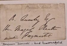 Benjamin disraeli victorian for sale  NESTON