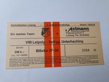 Ticket vfb leipzig gebraucht kaufen  Meuselwitz