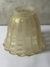 Vintage amber etched for sale  WARE