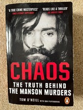 Chaos charles manson for sale  LEIGH-ON-SEA