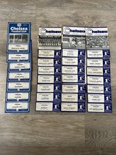 Chelsea programmes. seasons for sale  WINDSOR