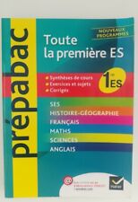 Prépa bac livre d'occasion  Paris I