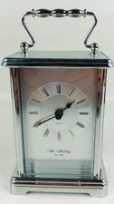 Mantel clock silver for sale  BURNLEY