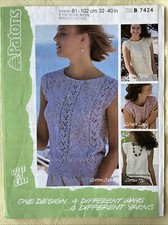 Patons knitting pattern for sale  AMMANFORD