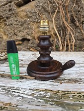 Ancienne lampe bois d'occasion  Servian