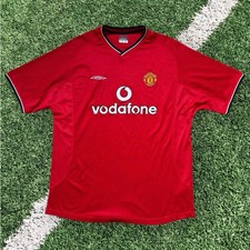 Camisa de futebol masculina vintage Manchester United Home 2000/02 GG comprar usado  Enviando para Brazil