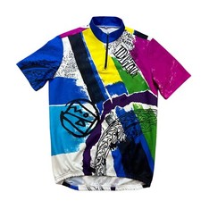 Vintage muster radtrikot gebraucht kaufen  Erpel