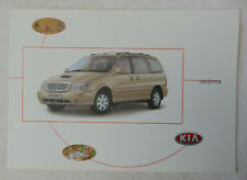 Kia sedona 2003 for sale  CHORLEY