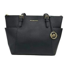 Bolsa Tote Michael Kors Jet Set - Preta - 100% Autêntica com Certificação! comprar usado  Enviando para Brazil