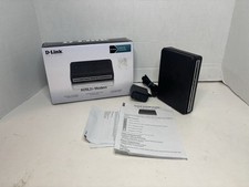 Modem DSL banda larga D-Link ADSL2+ - Funcionamento testado, usado comprar usado  Enviando para Brazil