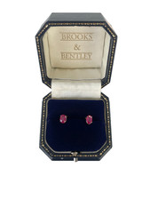 Ruby earrings 9ct for sale  LIVERPOOL