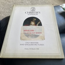 Christie catalogue 3 for sale  TELFORD