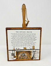 Vintage kitchen prayer for sale  Kingsley