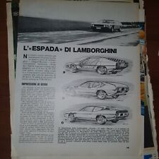 Lamborghini espada pubblicita usato  Pinerolo