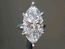 Usado, Raro anel solitário de diamante off white tratado com certificação 19 quilates em prata 925 comprar usado Usado, Raro anel solitário de diamante off white tratado com certificação 19 quilates em prata 925 comprar usado  Enviando para Brazil