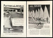 Iceboat 1938 pictorial for sale  Diamond Point
